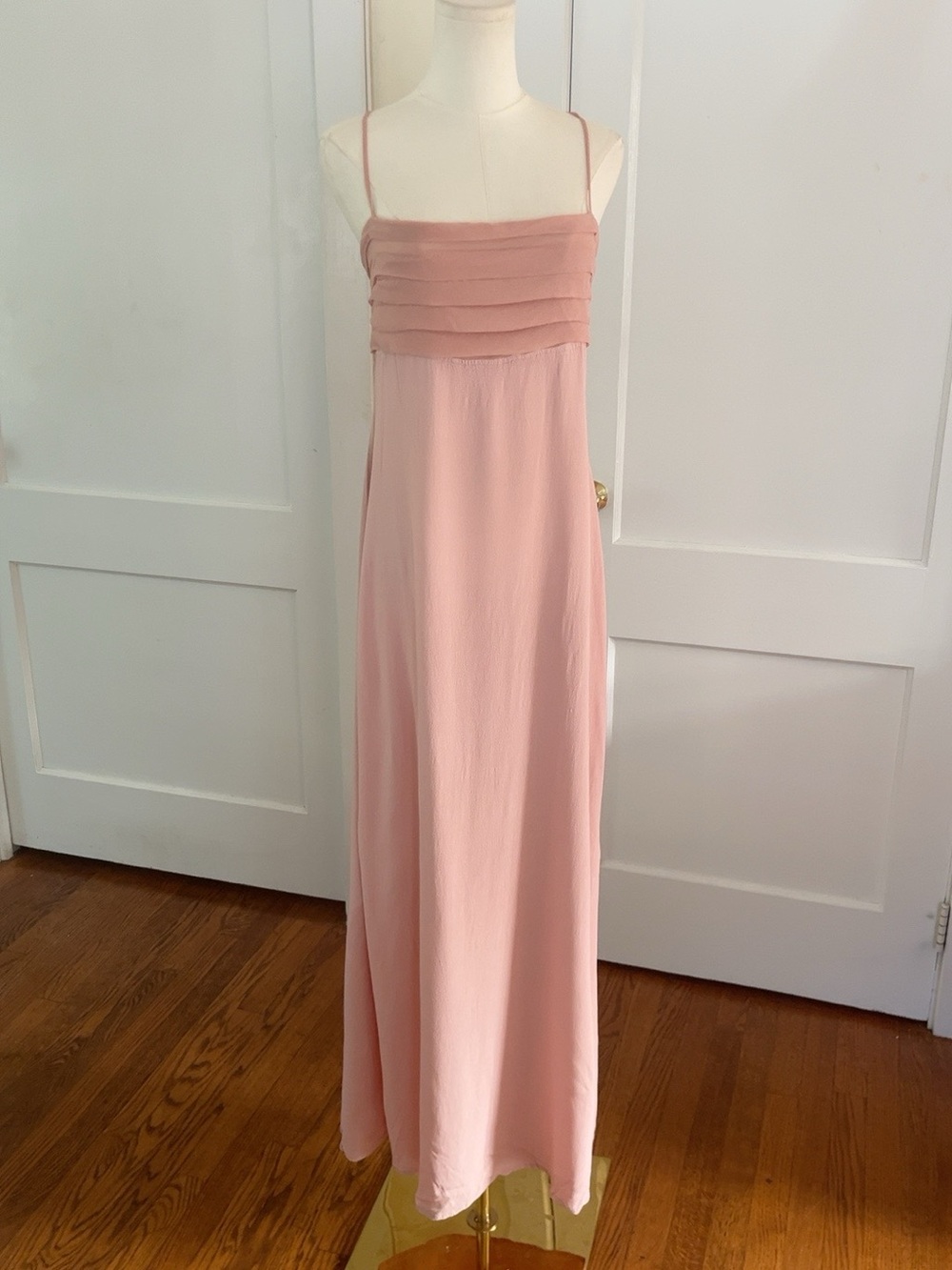 GHOST Blush Pink Slip Gown—Soft Romance | Anna Bayle Archive